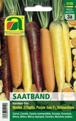 Karotten-Trio Saatband -Deutschland Gartenbedarf Verkäufe 2024 austrosaat karotten trio saatband 1681080 de