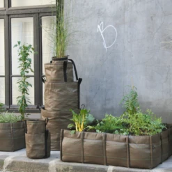 Pflanztasche "Classic" - Geotextil, 10 L -Deutschland Gartenbedarf Verkäufe 2024 bacsac pflanztasche classic geotextil 100 l 1697234 de