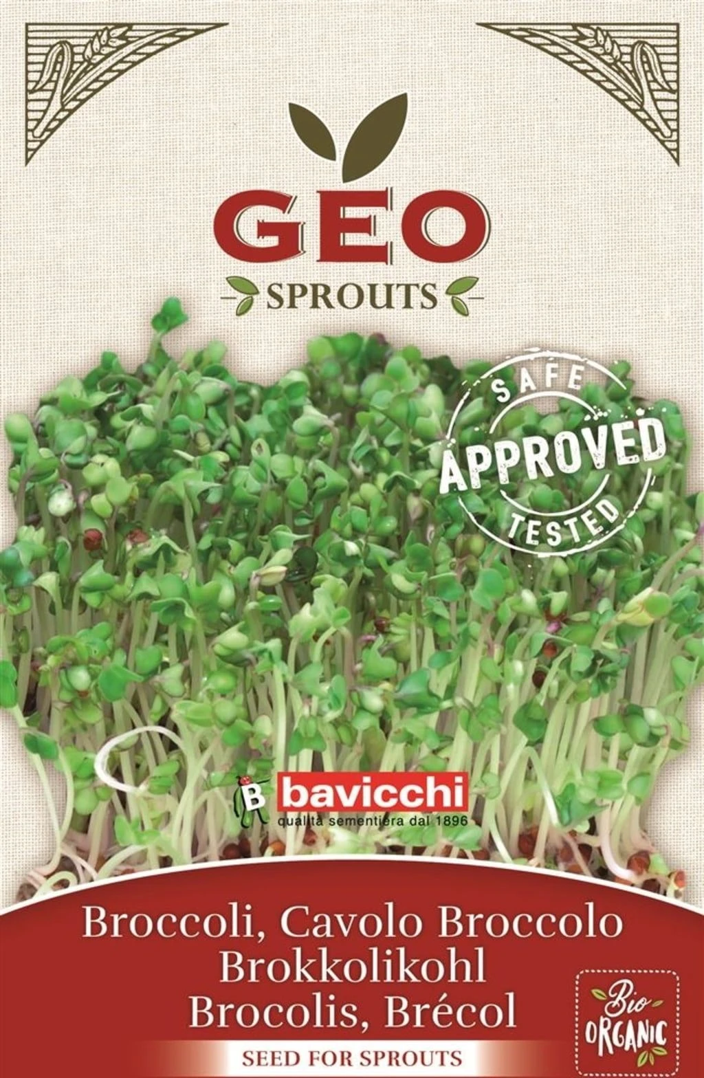 Bio Keimsprossen "Brokkolikohl", 13 G 3 Bio Keimsprossen "Brokkolikohl", 13 G