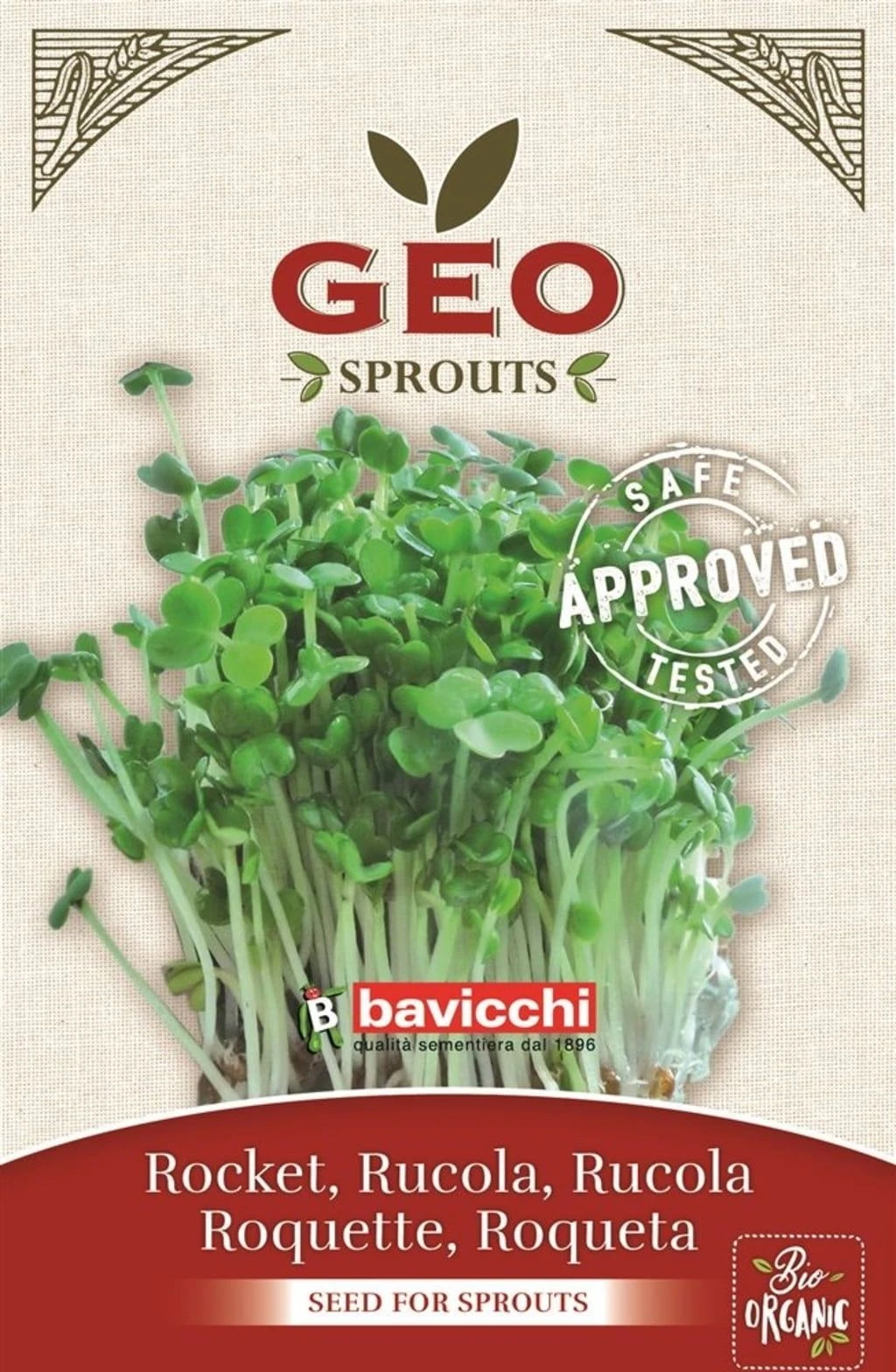 Bio Keimsprossen "Rucola", 30 G 3 Bio Keimsprossen "Rucola", 30 G