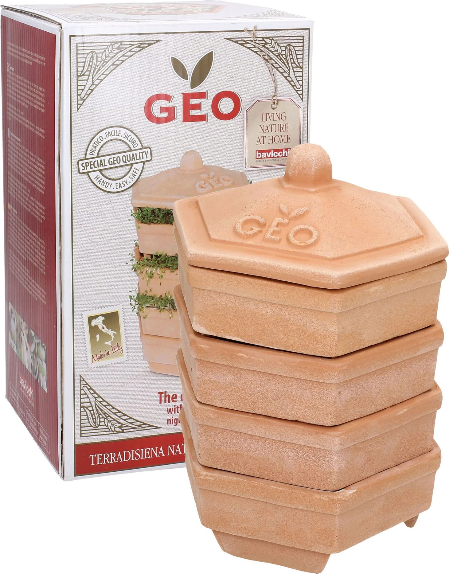 Geo Terracotta Keimturm 3 Geo Terracotta Keimturm – Bild 2