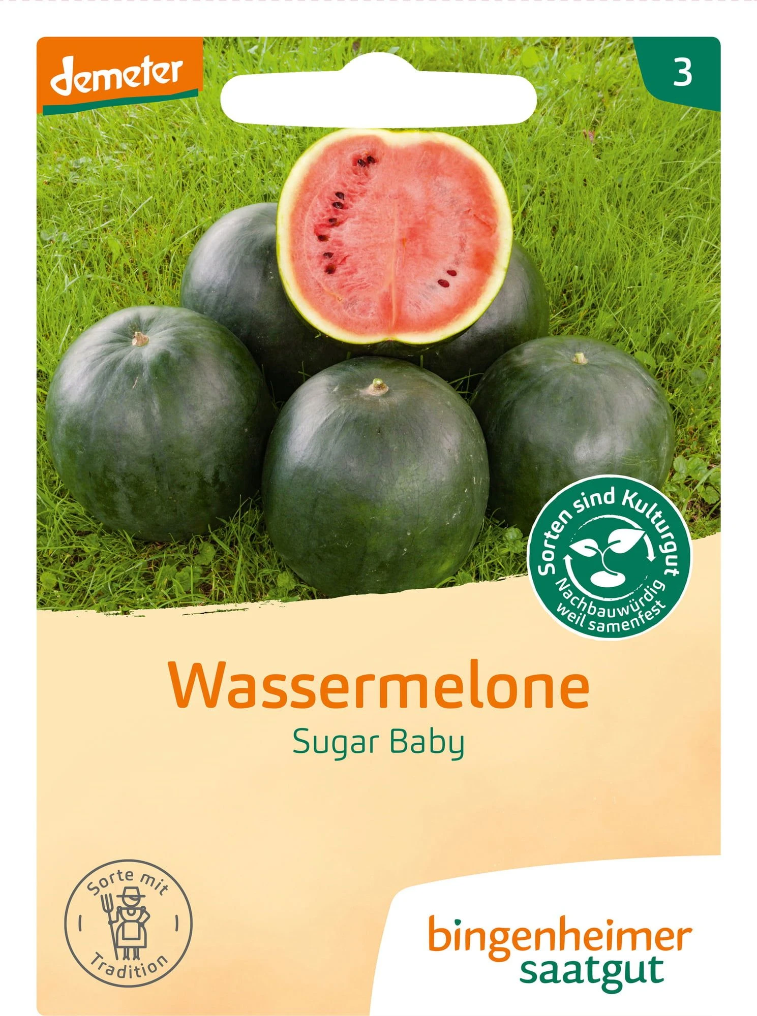 Wassermelone "Sugar Baby" 3 Wassermelone "Sugar Baby"