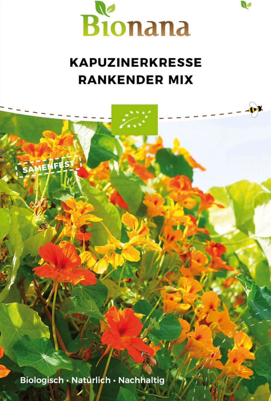 Bio Kapuzinerkresse Mix 3 Bio Kapuzinerkresse Mix