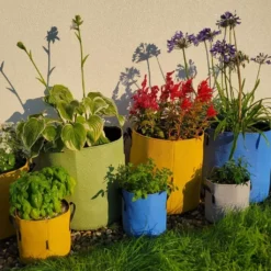 Pflanztasche Aus Geotextil ∅ 30 Cm, Grün -Deutschland Gartenbedarf Verkäufe 2024 bourgeon pflanztasche aus geotextil 30 cm 1696088 de