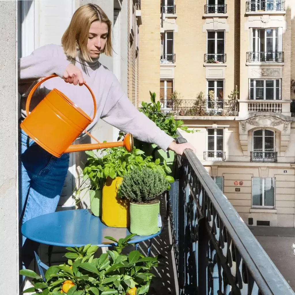 Pflanztasche Aus Geotextil ∅ 40 Cm, Grün 8 Pflanztasche Aus Geotextil ∅ 40 Cm, Grün – Bild 6