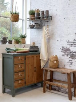 Blumenampel Korb Natur, H14/D18 Cm 12 Blumenampel Korb Natur, H14/D18 Cm -Deutschland Gartenbedarf Verkäufe 2024 chic antique blumenampel korb natur 1607730 de