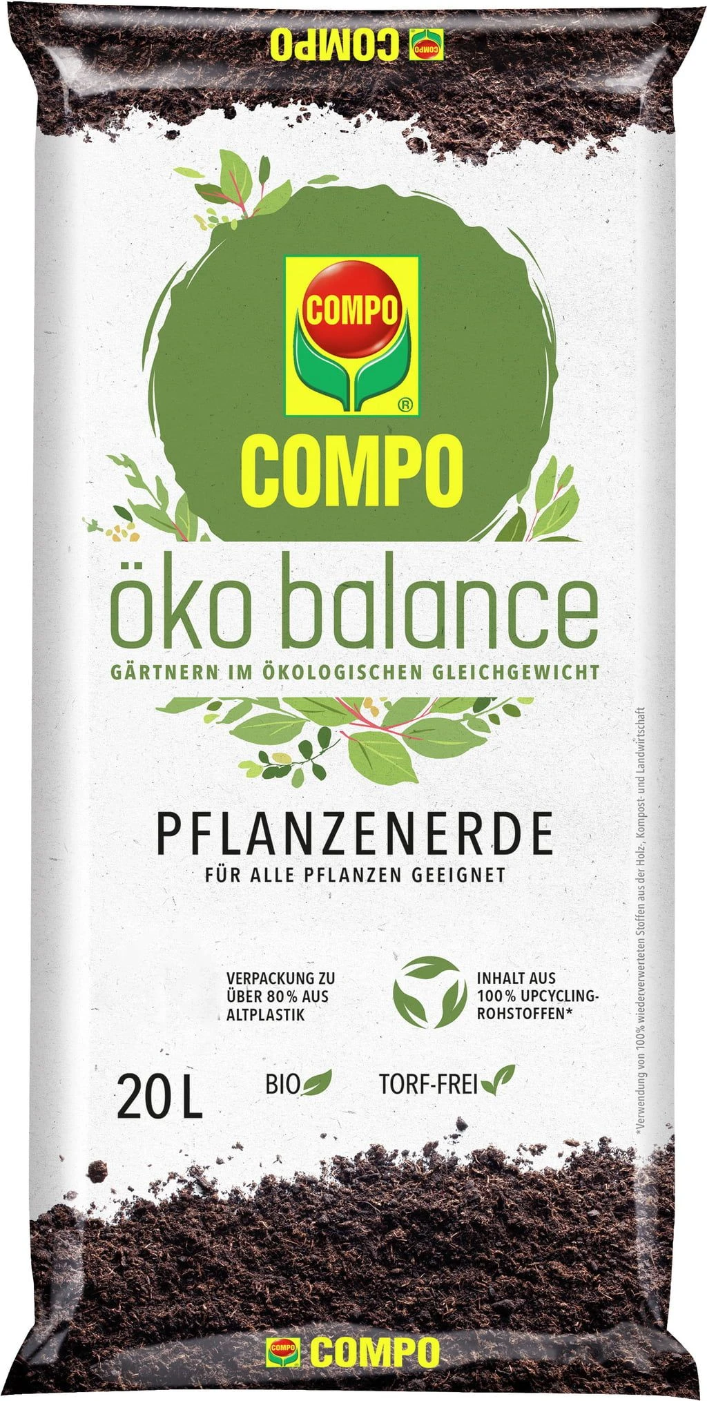 Compo Öko Balance® Pflanzenerde, 20 L 4 Compo Öko Balance® Pflanzenerde, 20 L – Bild 2
