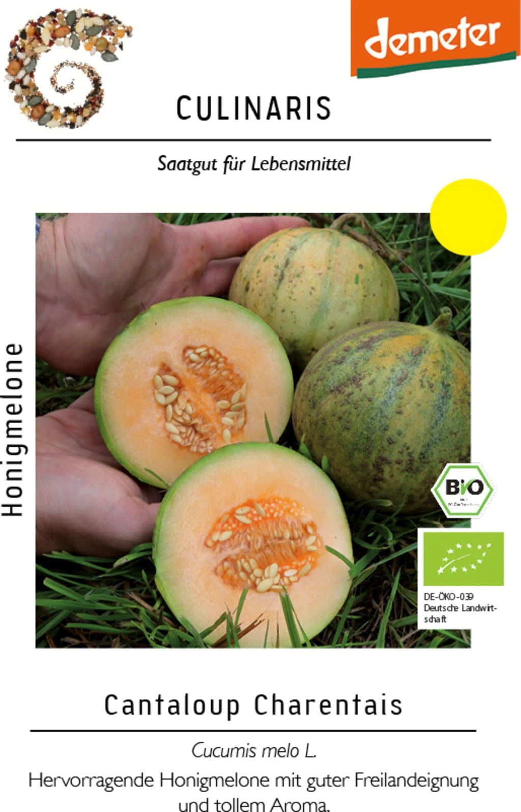 Bio Honigmelone Amelia 3 Bio Honigmelone Amelia