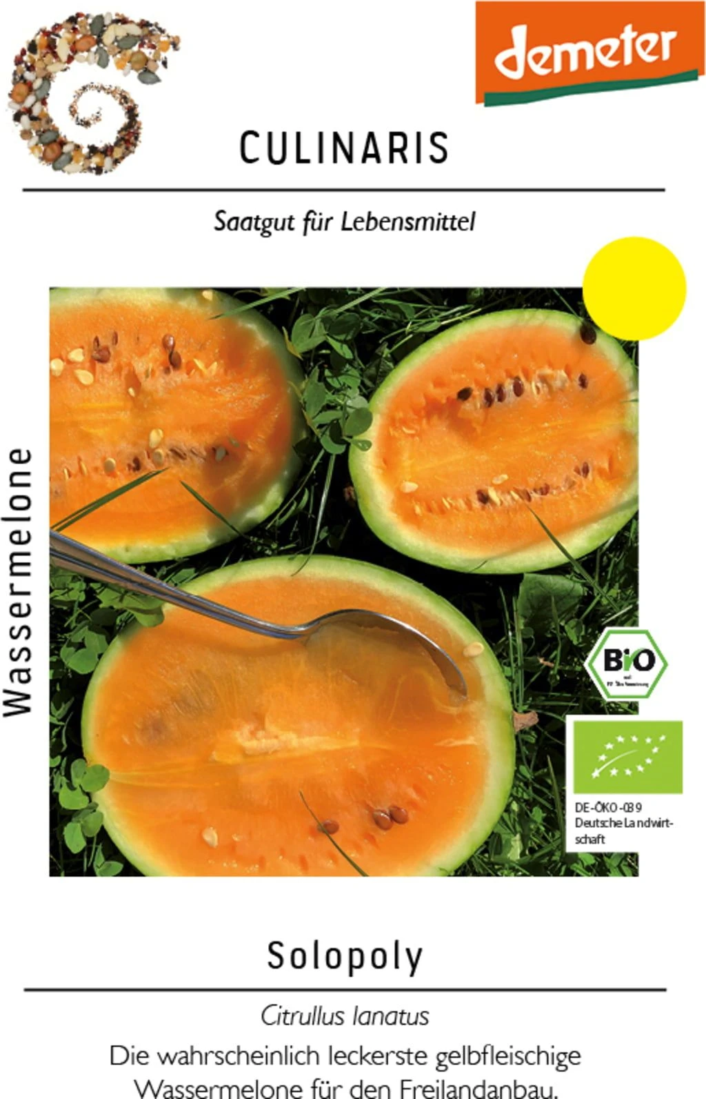 Bio Wassermelone Solopoly 4 Bio Wassermelone Solopoly – Bild 2
