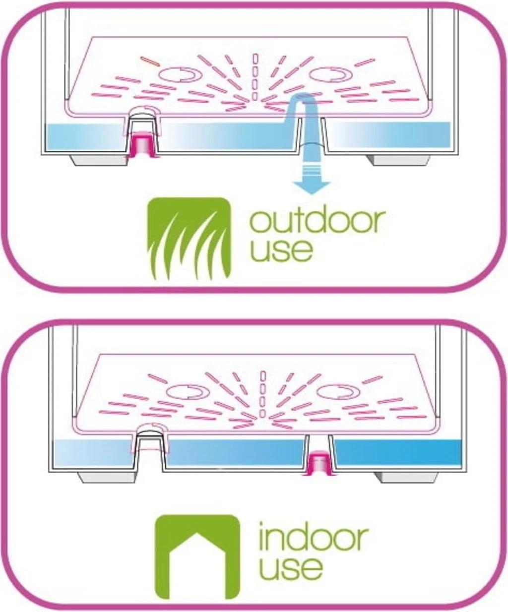 Pflanztopf "Millenium" 53 Cm Mit Wasserresevoir , Anthrazit 4 Pflanztopf "Millenium" 53 Cm Mit Wasserresevoir , Anthrazit – Bild 2