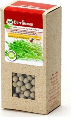 BIO-Keimsprossen Grüne Erbsen, 200 G