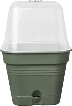 Elho Anzuchttopf Set Green Basics 25cm - Quadrat, Laubgrün -Deutschland Gartenbedarf Verkäufe 2024 elho anzuchttopf set green basics 25cm quadrat verde foglia 1405678 de