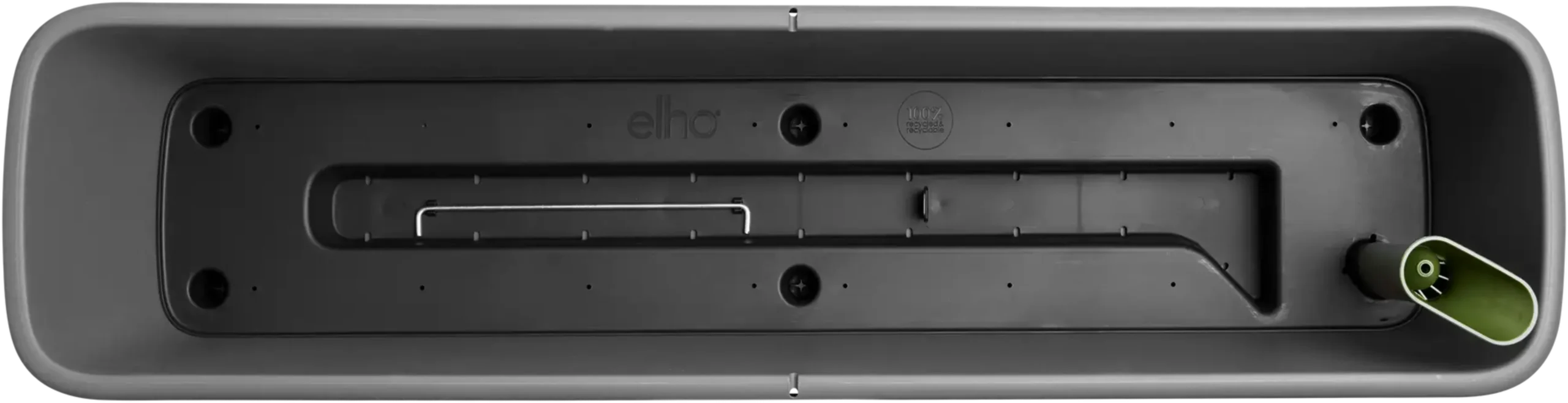 Elho Balkonkasten - Noa XL, Living Schwarz 9 Elho Balkonkasten - Noa XL, Living Schwarz – Bild 7