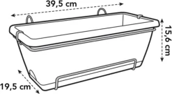 Elho Barcelona Balkonkasten 40 Cm, Weiss 11 Elho Barcelona Balkonkasten 40 Cm, Weiss -Deutschland Gartenbedarf Verkäufe 2024 elho barcelona balkonkasten 40 cm 1667185 de