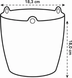 Elho Brussels Hängeampel "18cm", Anthrazit 11 Elho Brussels Hängeampel "18cm", Anthrazit -Deutschland Gartenbedarf Verkäufe 2024 elho brussels haengeampel 18cm 1272842 de