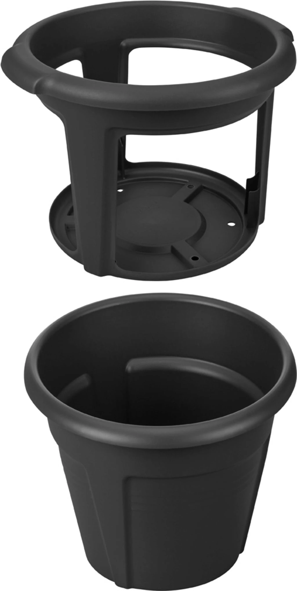 Elho Green Basics Kartoffeltopf 33 Cm, Schwarz 10 Elho Green Basics Kartoffeltopf 33 Cm, Schwarz – Bild 8