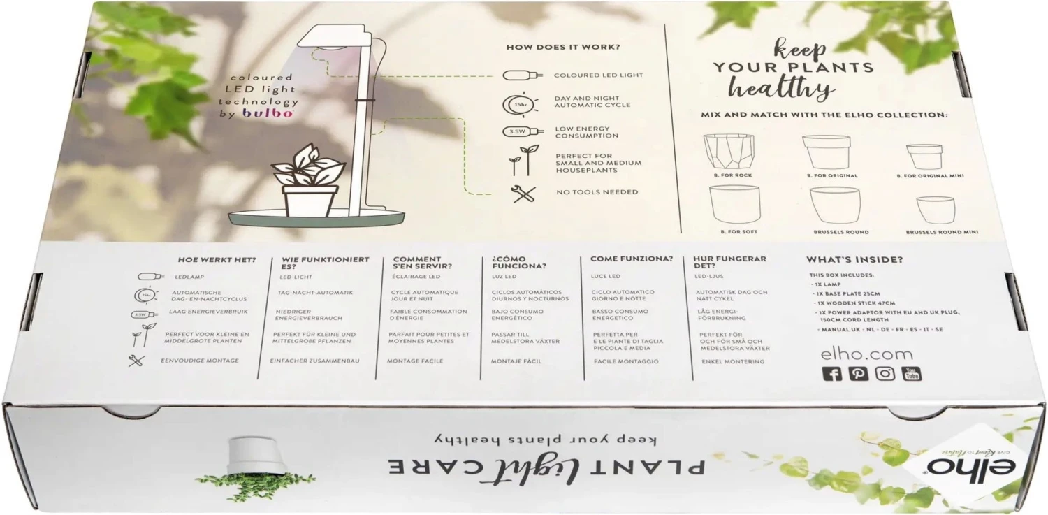 Elho Green Basics Pflanzenbeleuchtung 5 Elho Green Basics Pflanzenbeleuchtung – Bild 3