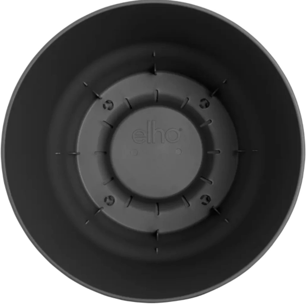 Elho Greenville Topf Rund 18 Cm, Living Schwarz 7 Elho Greenville Topf Rund 18 Cm, Living Schwarz – Bild 5