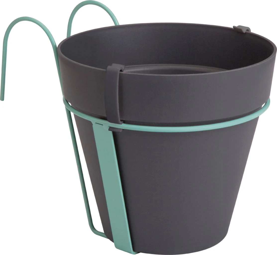 Elho Loft Urban "balkon Potholder", Anthrazit 4 Elho Loft Urban "balkon Potholder", Anthrazit – Bild 2