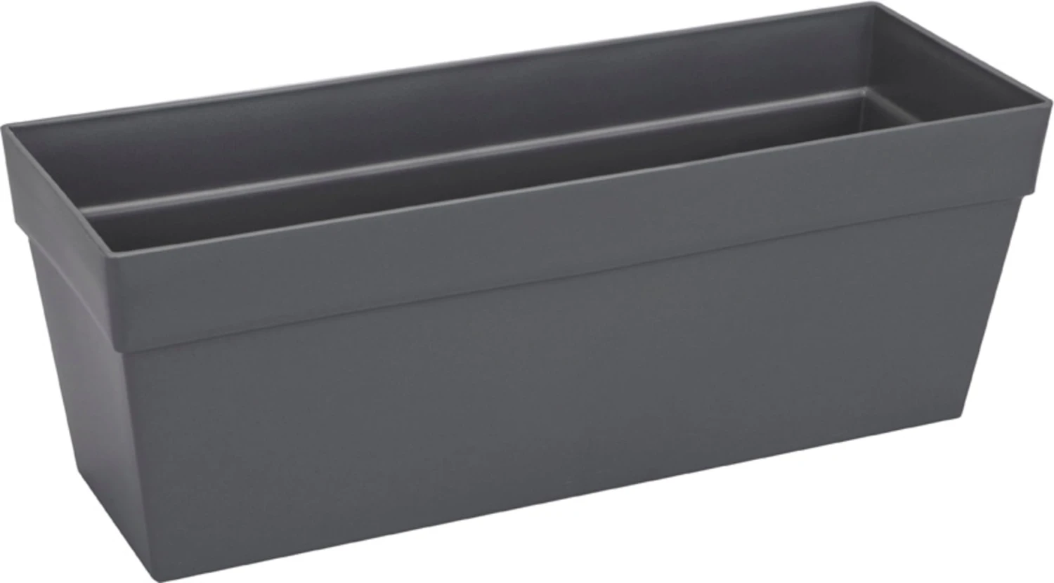 Elho Loft Urban Balkonkasten 50, Anthrazit 5 Elho Loft Urban Balkonkasten 50, Anthrazit – Bild 3