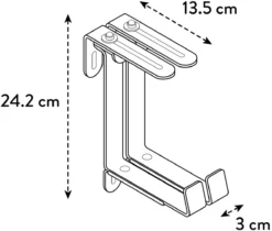 Elho Universal Balkonkasten-Halter Metall -Deutschland Gartenbedarf Verkäufe 2024 elho universal balkonkasten halter metall 1688214 de