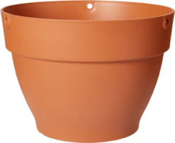 Elho Vibia Campana Hängeampel 26 Cm, Terra