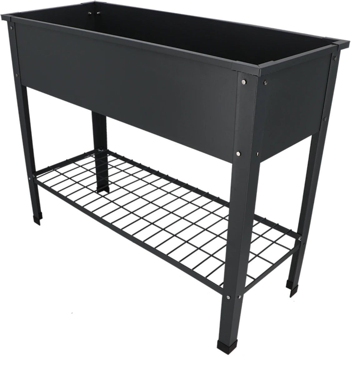 ESSCHERT DESIGN Hochbeet Metall Anthrazit, L 6 ESSCHERT DESIGN Hochbeet Metall Anthrazit, L – Bild 4