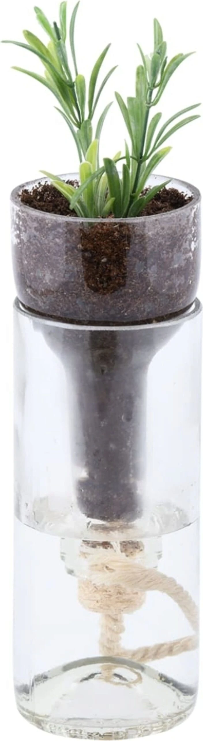 ESSCHERT DESIGN Selbstbewässernder Flaschentopf 5 ESSCHERT DESIGN Selbstbewässernder Flaschentopf – Bild 3