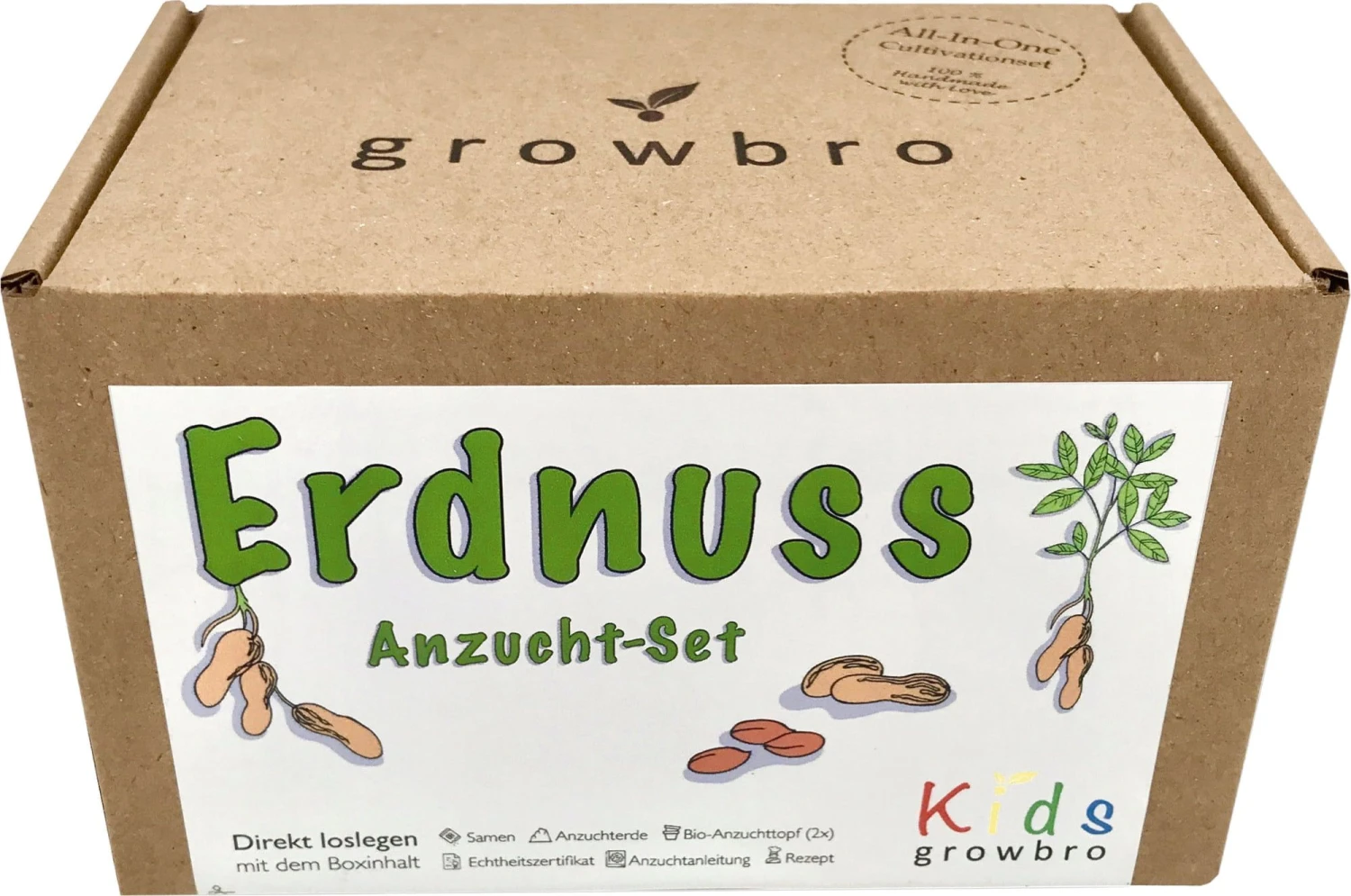 Erdnuss "Kids" Anzucht-Set 11 Erdnuss "Kids" Anzucht-Set – Bild 9