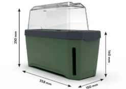 Harry Herbs Kräutertopf - Mit Haube, Weiß -Deutschland Gartenbedarf Verkäufe 2024 gusta garden harry herbs kraeutertopf mit haube 1680733 de