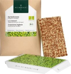 Gartenkresse Microgreens Saatpad -Deutschland Gartenbedarf Verkäufe 2024 heimgart gartenkresse microgreen saatpad 1 st 813021 de