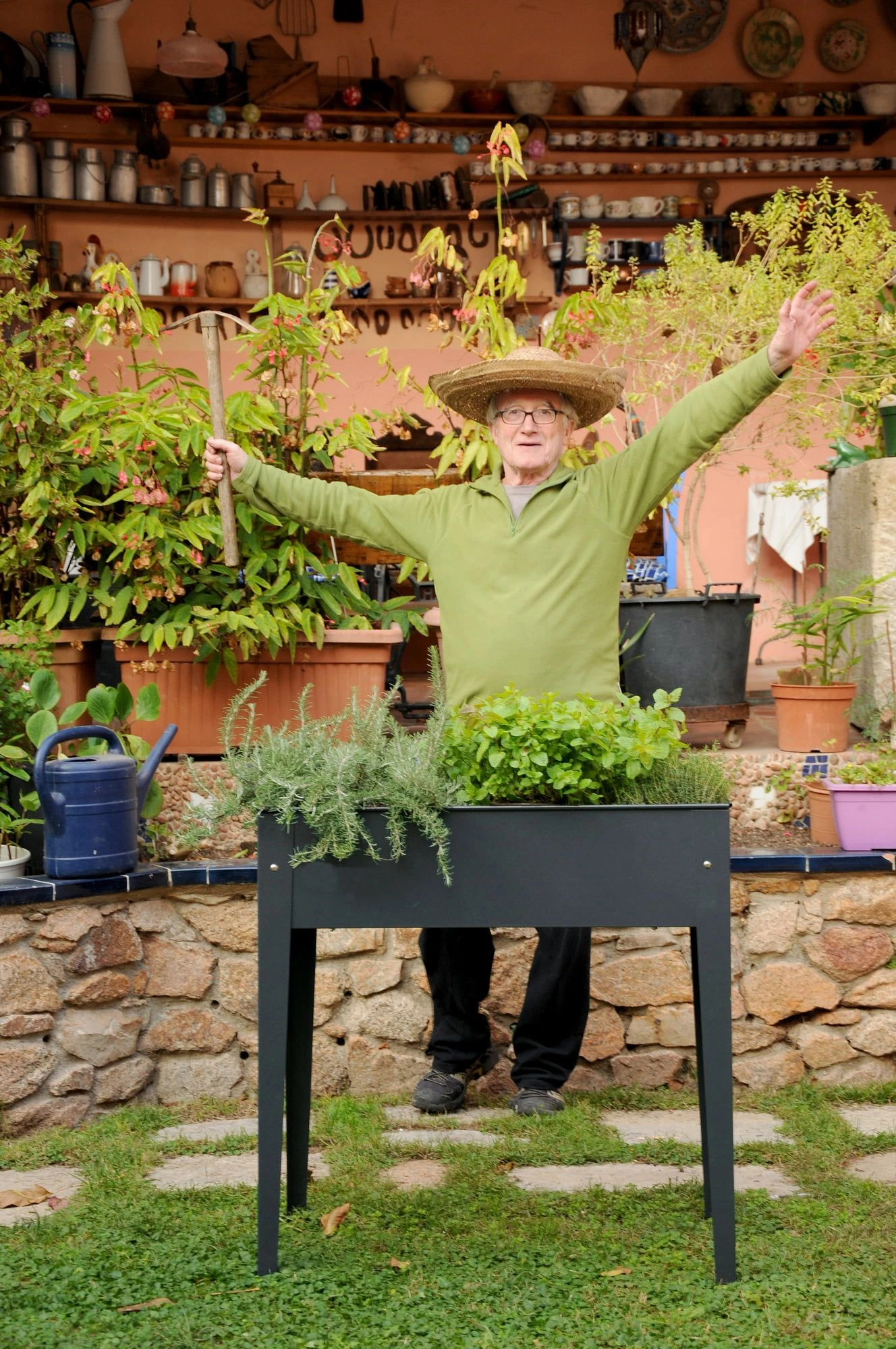 Hochbeet "Urban Garden" , Anthrazit 3 Hochbeet "Urban Garden" , Anthrazit