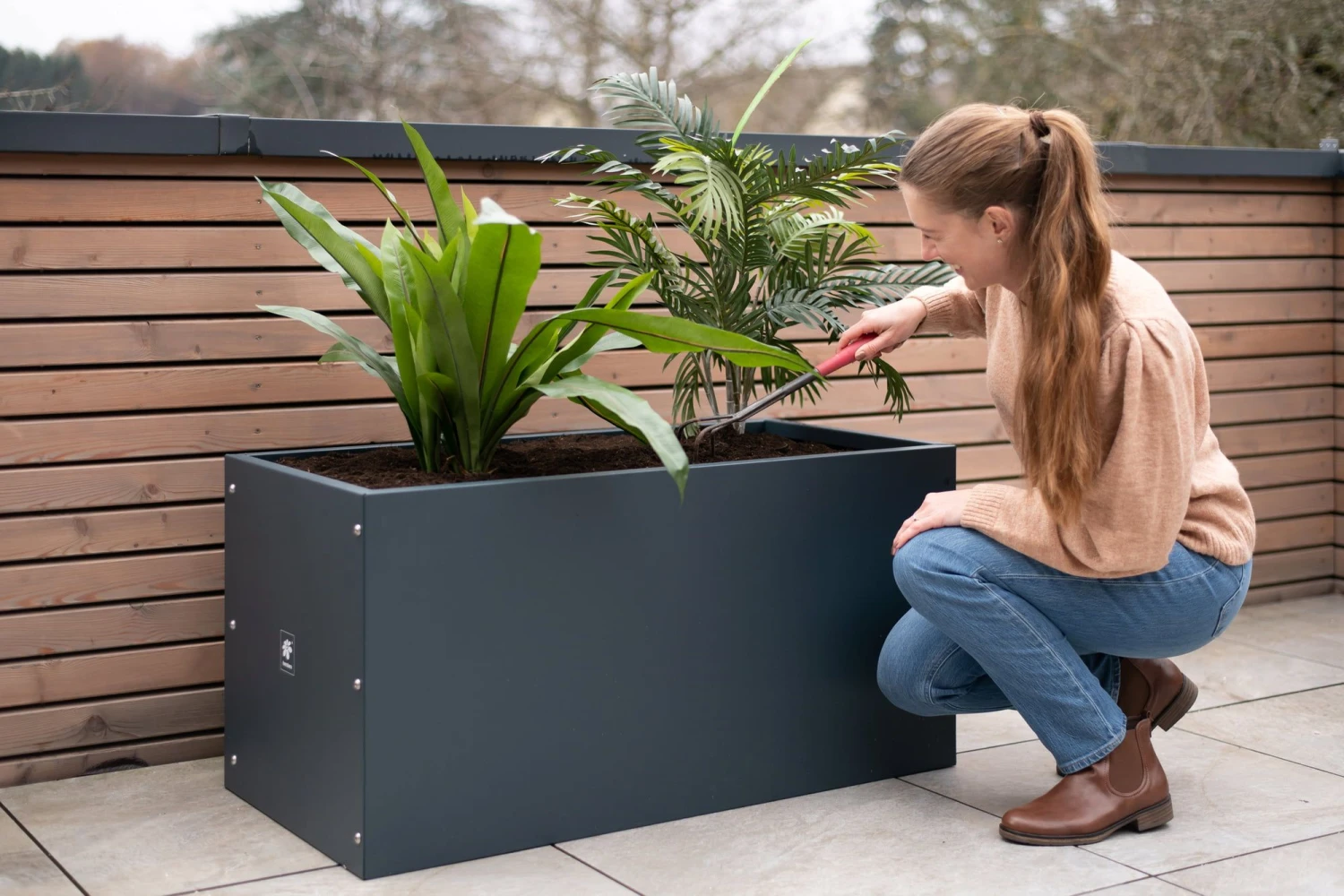 Pflanzkasten 50 X 150 X 50, Anthrazit 10 Pflanzkasten 50 X 150 X 50, Anthrazit – Bild 8