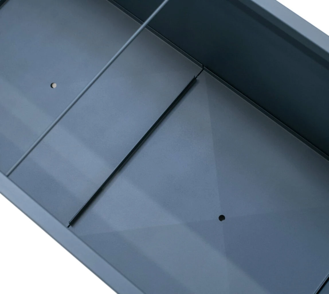 Pflanzkasten 50x100x50, Anthrazit 6 Pflanzkasten 50x100x50, Anthrazit – Bild 4