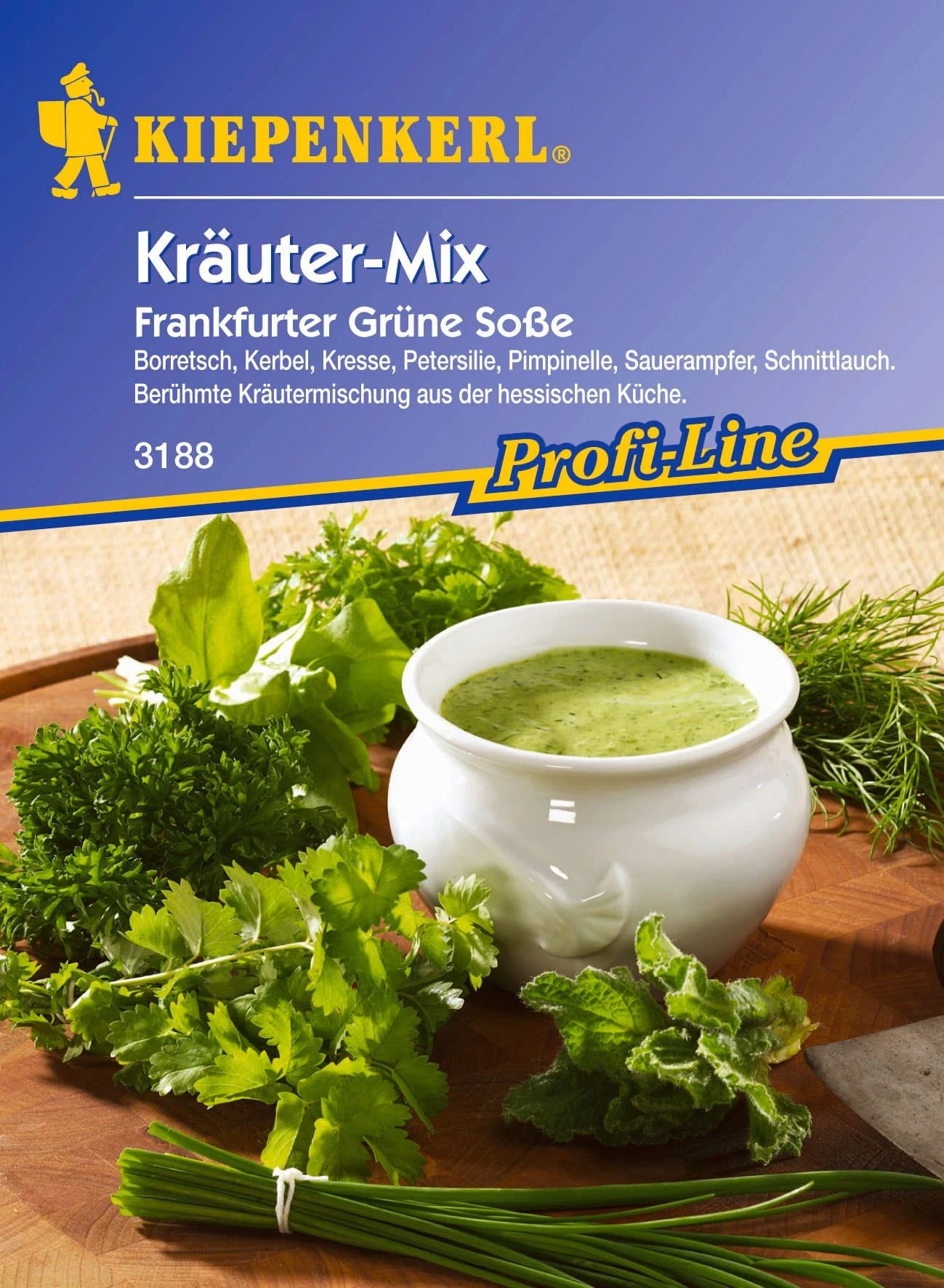 Kräuter-Mix "Frankfurter Grüne Soße" 3 Kräuter-Mix "Frankfurter Grüne Soße"