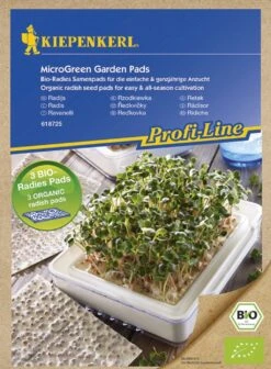 MicroGreen Garden Bio-Radieschen Nachfüllpads, 3 Stück -Deutschland Gartenbedarf Verkäufe 2024 kiepenkerl microgreen garden bio radieschen nachfuellpads 3 st 1656941 de