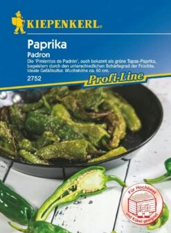 Paprika "Padron" -Deutschland Gartenbedarf Verkäufe 2024 kiepenkerl paprika padron 1 pkt 1174401 de