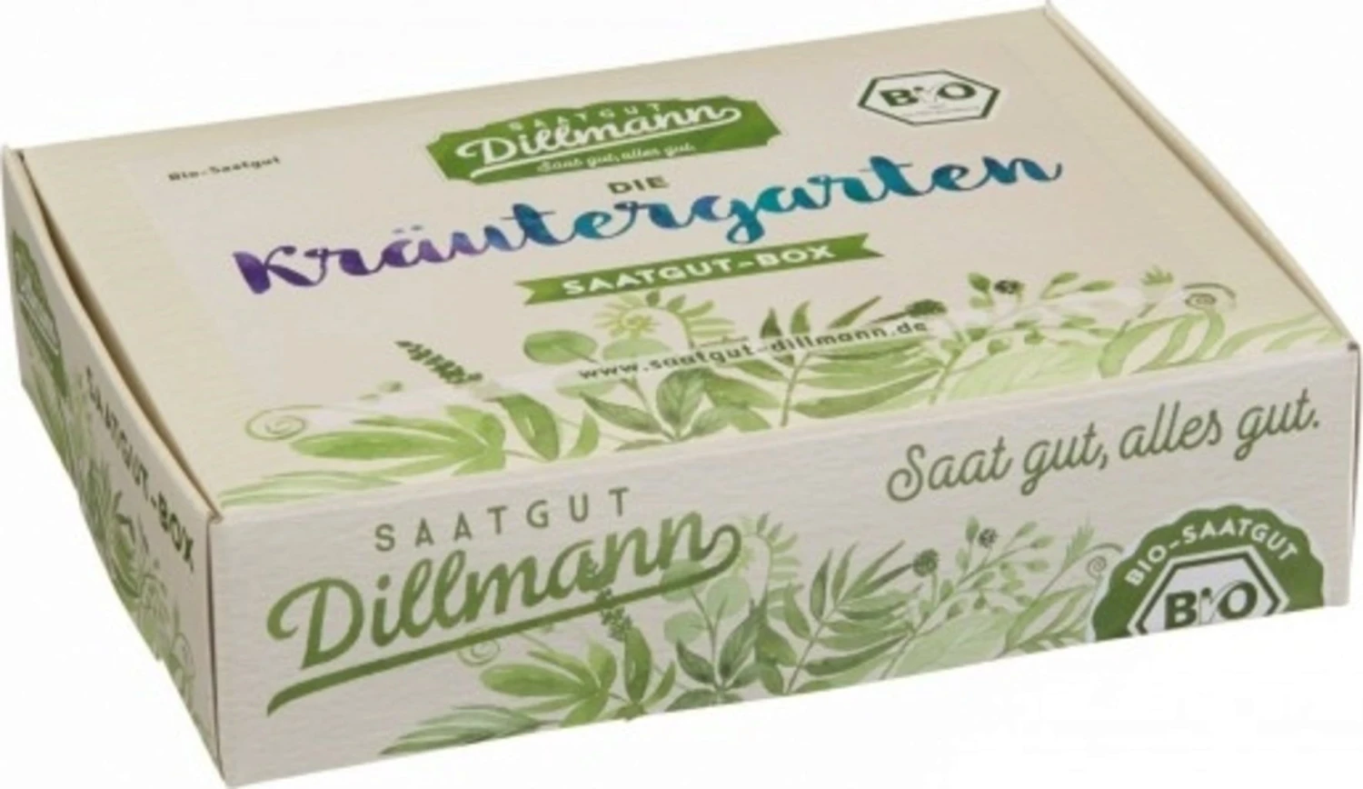 Kräutergarten Saatgut-Box S Bio, Kartonbox 3 Kräutergarten Saatgut-Box S Bio, Kartonbox