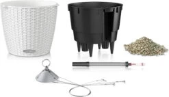 LECHUZA Blumenampel NIDO Cottage 28, Granit -Deutschland Gartenbedarf Verkäufe 2024 lechuza blumenampel nido cottage 28 1671401 de