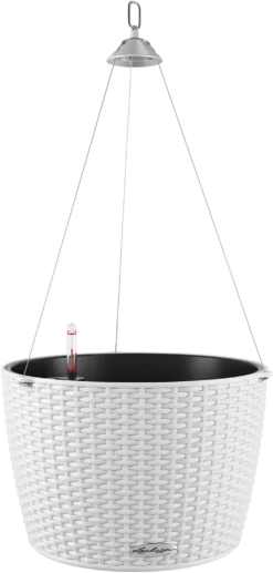 LECHUZA Blumenampel NIDO Cottage 35, Weiß -Deutschland Gartenbedarf Verkäufe 2024 lechuza blumenampel nido cottage 35 white 1677556 de