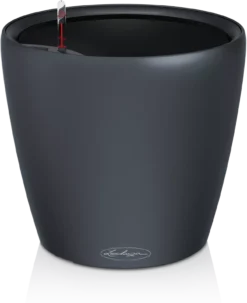 LECHUZA Pflanzgefäß CLASSICO Color LS 21, Schiefergrau