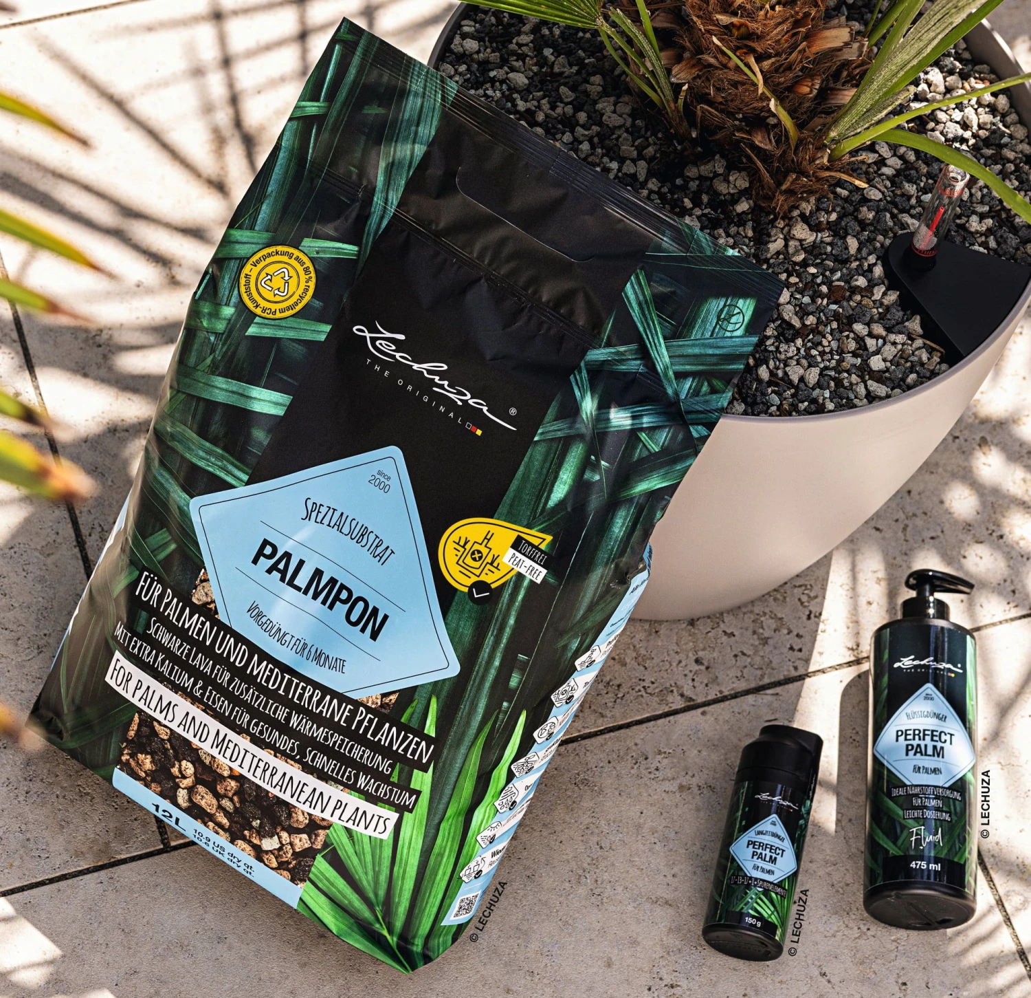 LECHUZA Substrat Palm-PON, 25 Liter 5 LECHUZA Substrat Palm-PON, 25 Liter – Bild 3