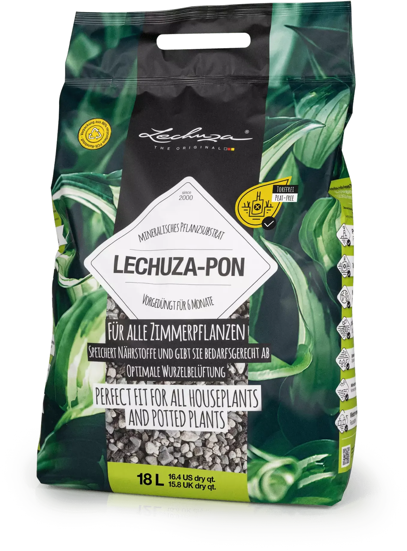 LECHUZA Substrat PON, 18 Liter 3 LECHUZA Substrat PON, 18 Liter
