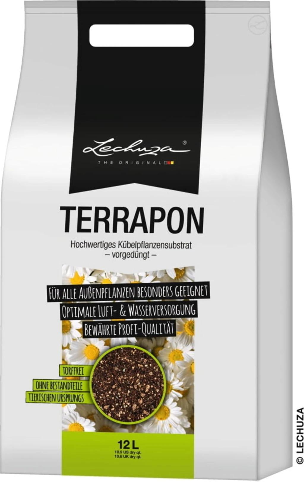 LECHUZA Substrat TERRAPON, 12 Liter 4 LECHUZA Substrat TERRAPON, 12 Liter – Bild 2