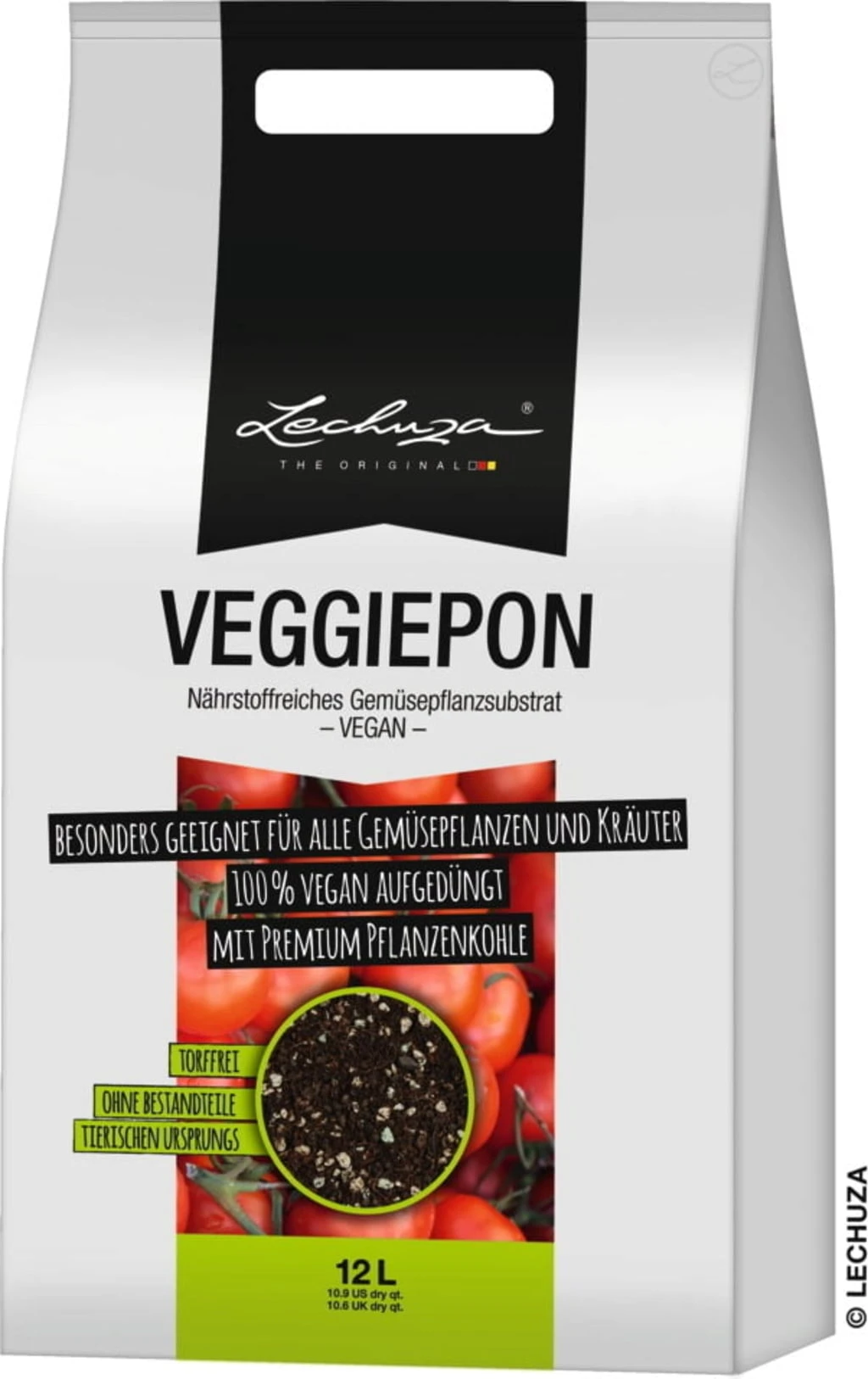 LECHUZA Substrat VEGGIE-PON, 12 Liter 10 LECHUZA Substrat VEGGIE-PON, 12 Liter – Bild 8