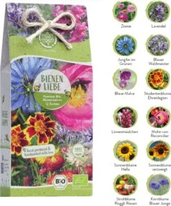 Bio Bienen Blumensamen Set -Deutschland Gartenbedarf Verkäufe 2024 loveplants bio bienen blumensamen set 1550336 de