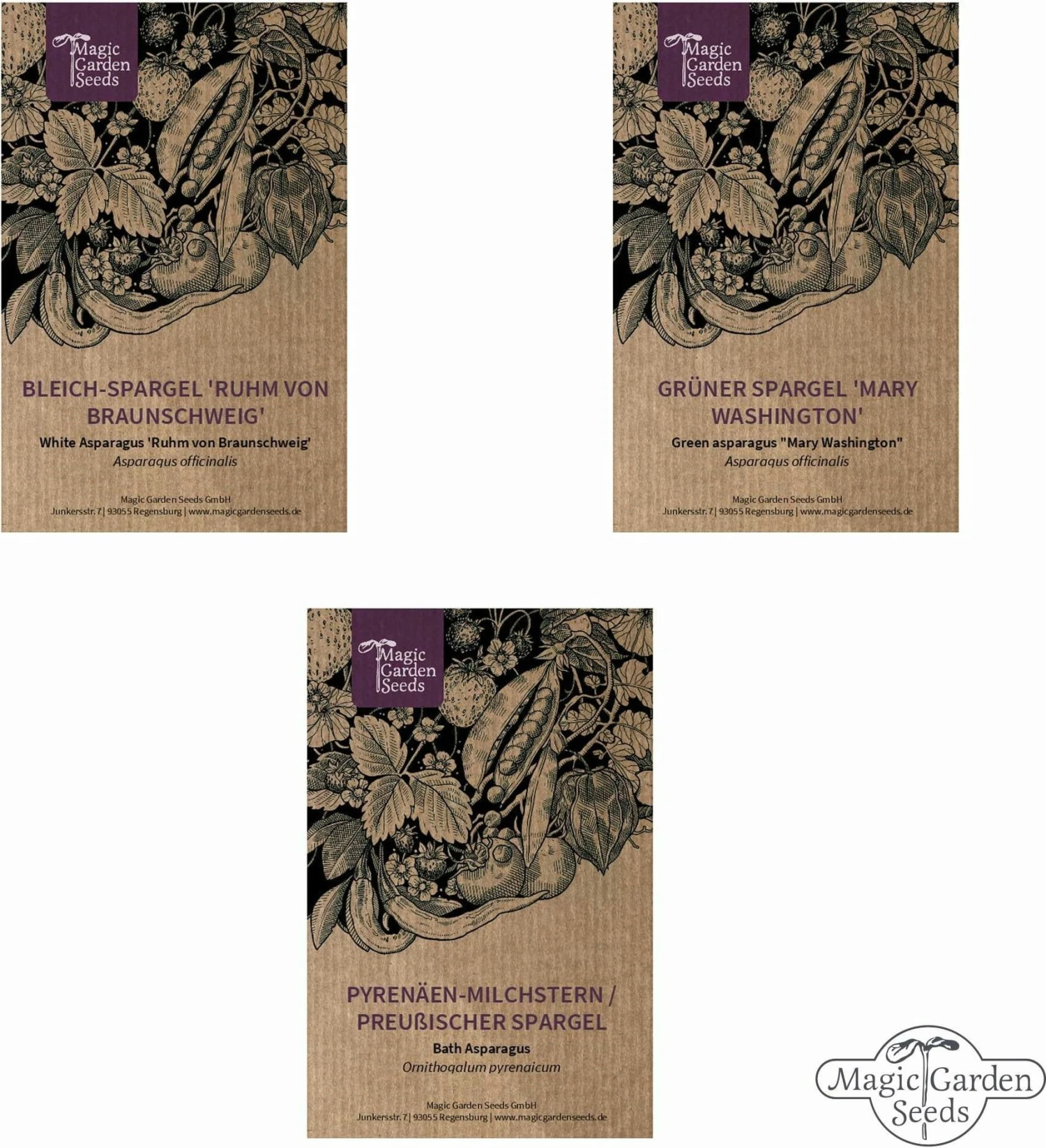 Spargel Vielfalt - Samenset 10 Spargel Vielfalt - Samenset – Bild 8
