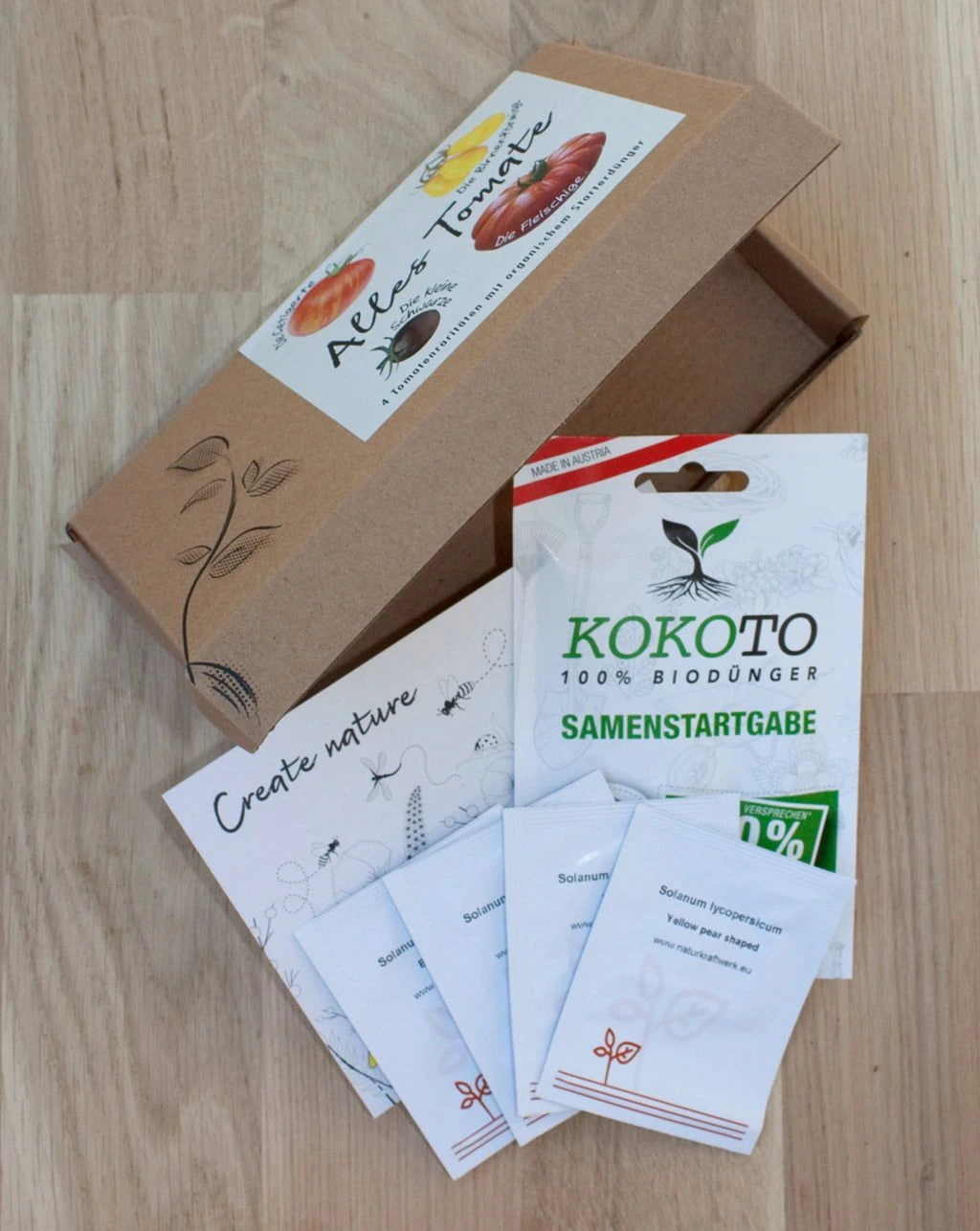 Gemüsesamen-Set "Alles Tomate" 4 Gemüsesamen-Set "Alles Tomate" – Bild 2