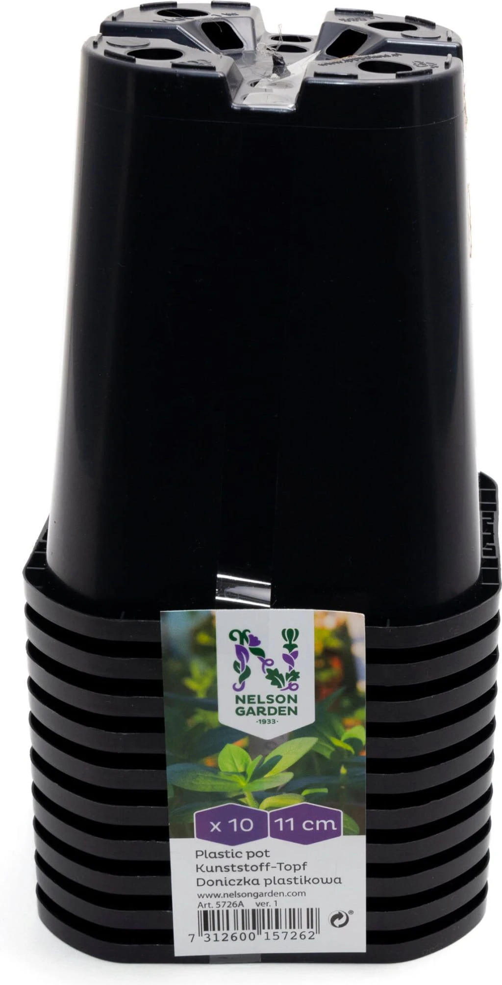 Anzuchttopf Kunststoff 11 Cm, 10 Stück 5 Anzuchttopf Kunststoff 11 Cm, 10 Stück – Bild 3