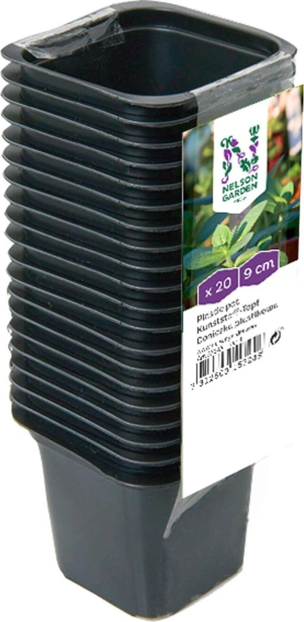 Anzuchttopf Kunststoff 9 Cm, 20 Stück 3 Anzuchttopf Kunststoff 9 Cm, 20 Stück